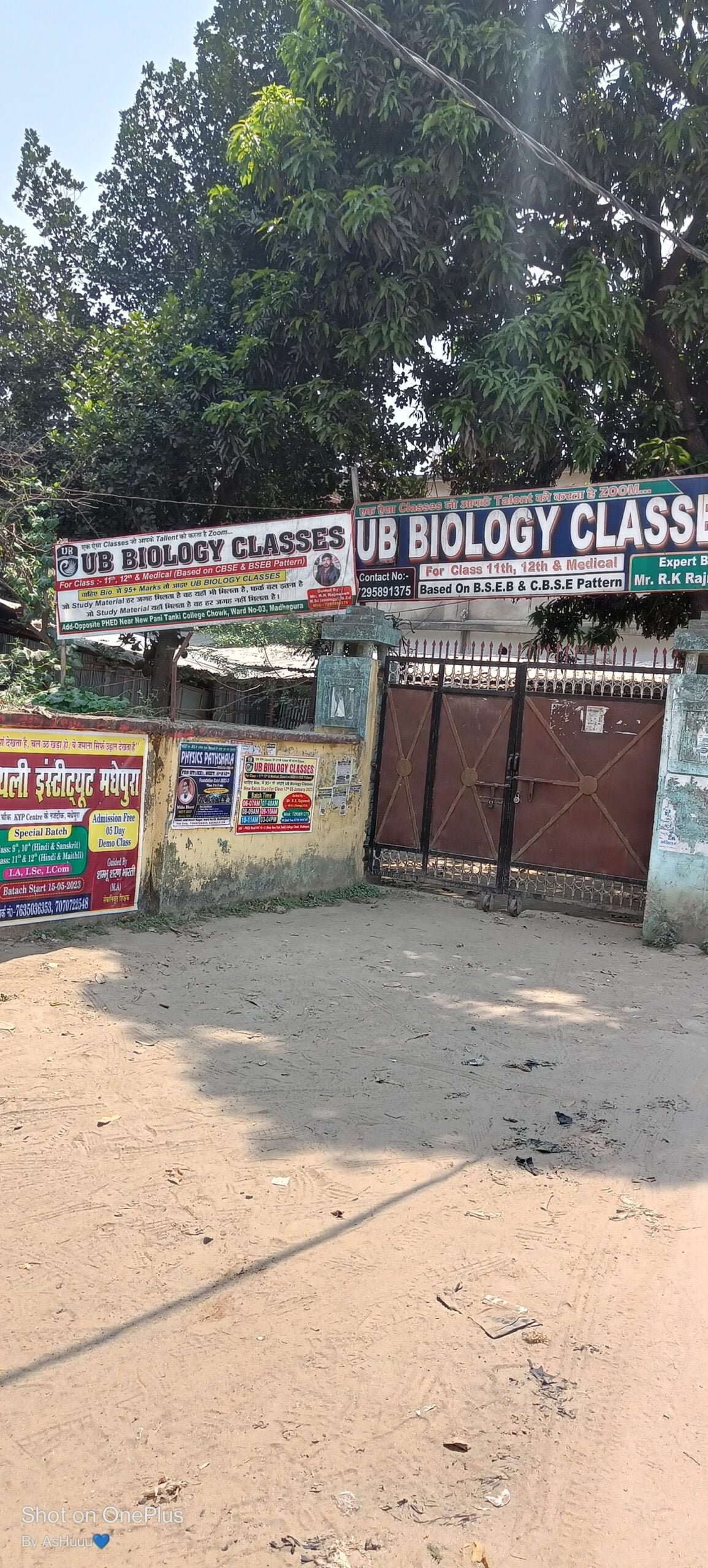 UB BIOLOGY CLASSES